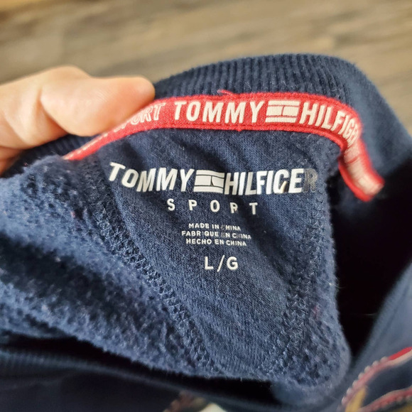 Tommy Hilfiger Blue Red Long Sleeves Pullover Lounge Sweater Lot of 3 - Picture 10 of 15